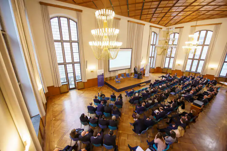 Konferenz in der Patriotischen Gesellschaft Hamburg