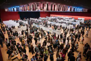 Saal 3 im CCH Hamburg während eines Kongresses