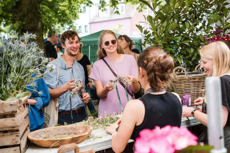 Promotion-Aktion auf der Altonale in Hamburg